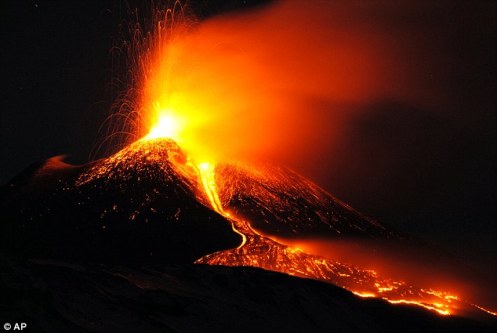 Etna explosion